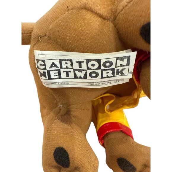 Scooby-Doo Vintage Plush In Yellow Raincoat Cartoon Network Collectible NWT - Picture 6 of 8